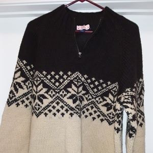 J Crew 100% Wool Sweater - Large